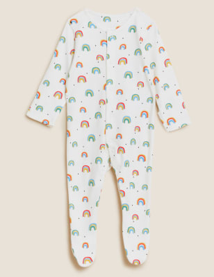 

M&S Collection 3er-Pack gemusterte Schlafanzüge aus reiner Baumwolle (3 kg - 3 Jahre) - Multi, Multi