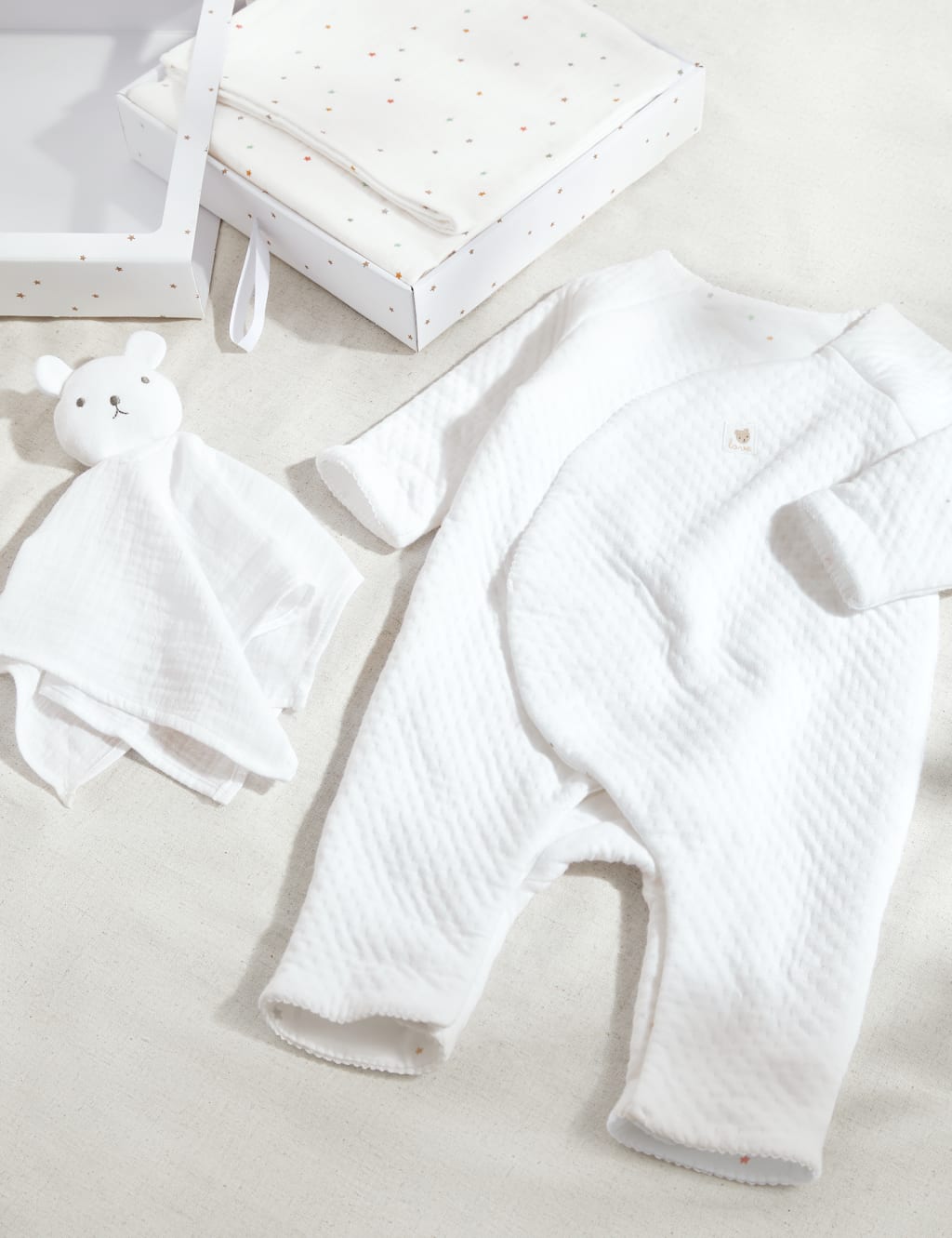 3pc Cotton Rich Sleepsuit Gift Set (0-6 Mths)