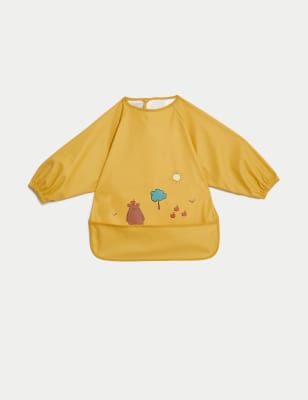 

Unisex,Boys,Girls M&S Collection Bear Feeding Bib (1-3 Yrs) - Wheat, Wheat