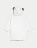 Pure Cotton Panda Hooded Robe (7lbs-3 Yrs)