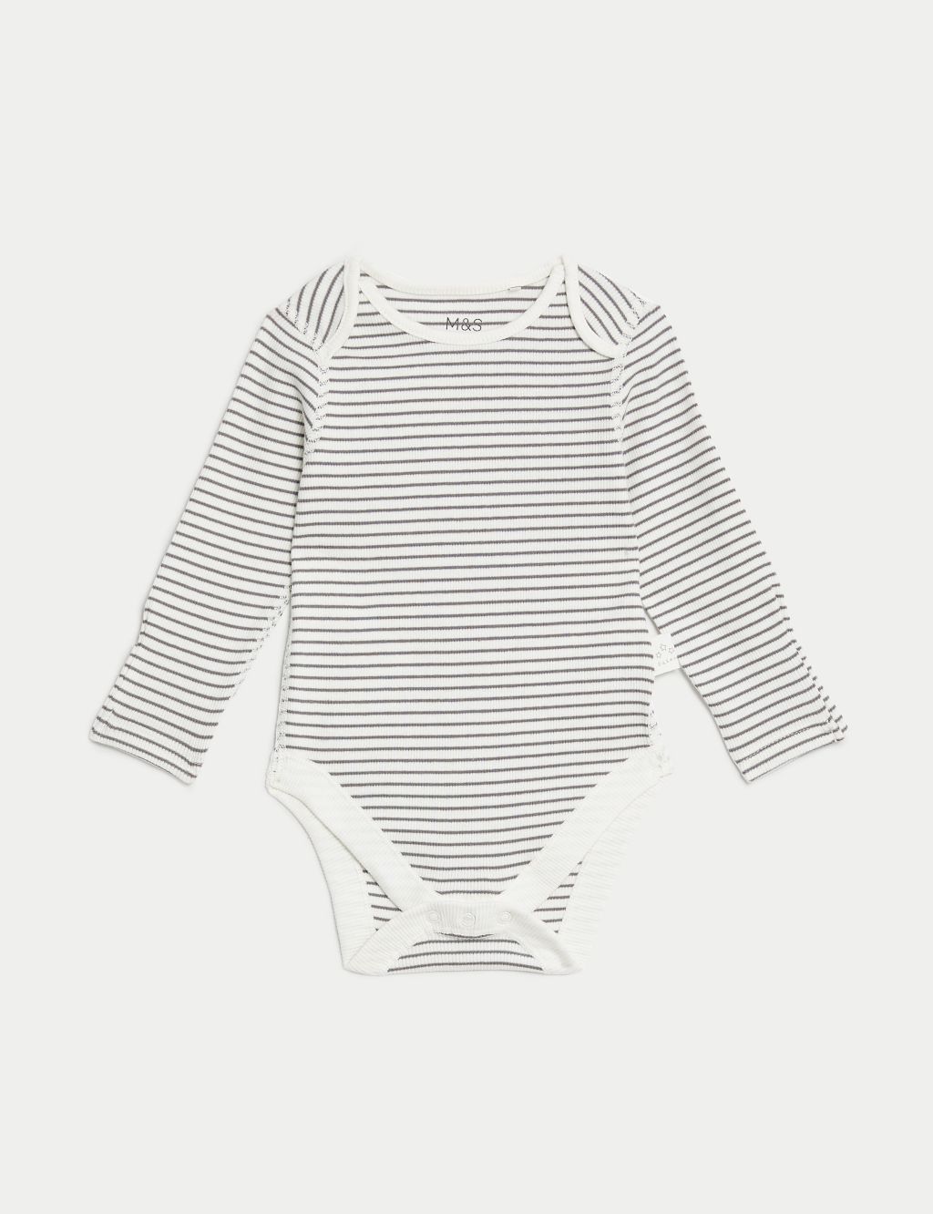 2pc Cotton Rich Striped Outfit (0-1 Yrs) image 2