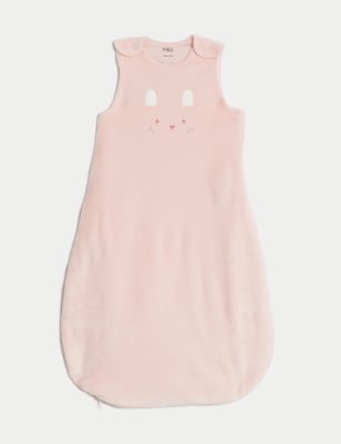 

Unisex,Boys,Girls M&S Collection Cotton Rich Bunny 2.5 Tog Sleeping Bag (0-3 Yrs) - Pale Pink, Pale Pink