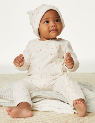 2pc Cotton Rich Moon & Star Outfit (7lbs-1 Yrs)