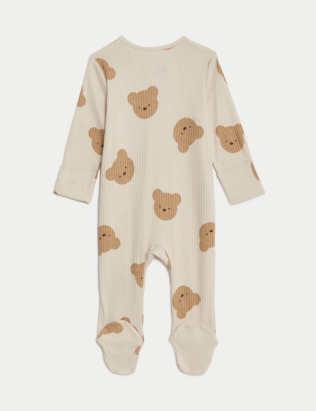 Pure Cotton Bear Sleepsuit (7lbs-1 Yrs) image 3
