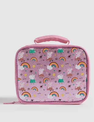 peppa pig school bag and lunch box