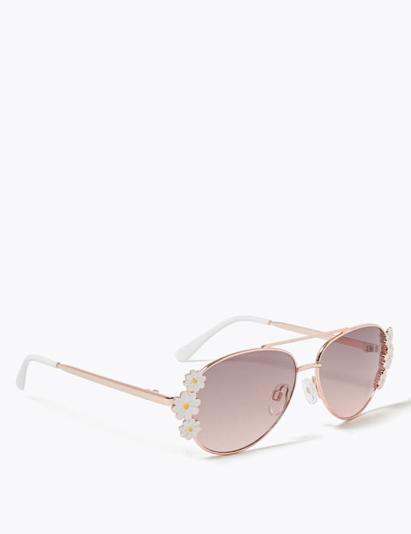 Kids' Daisy Aviator Sunglasses