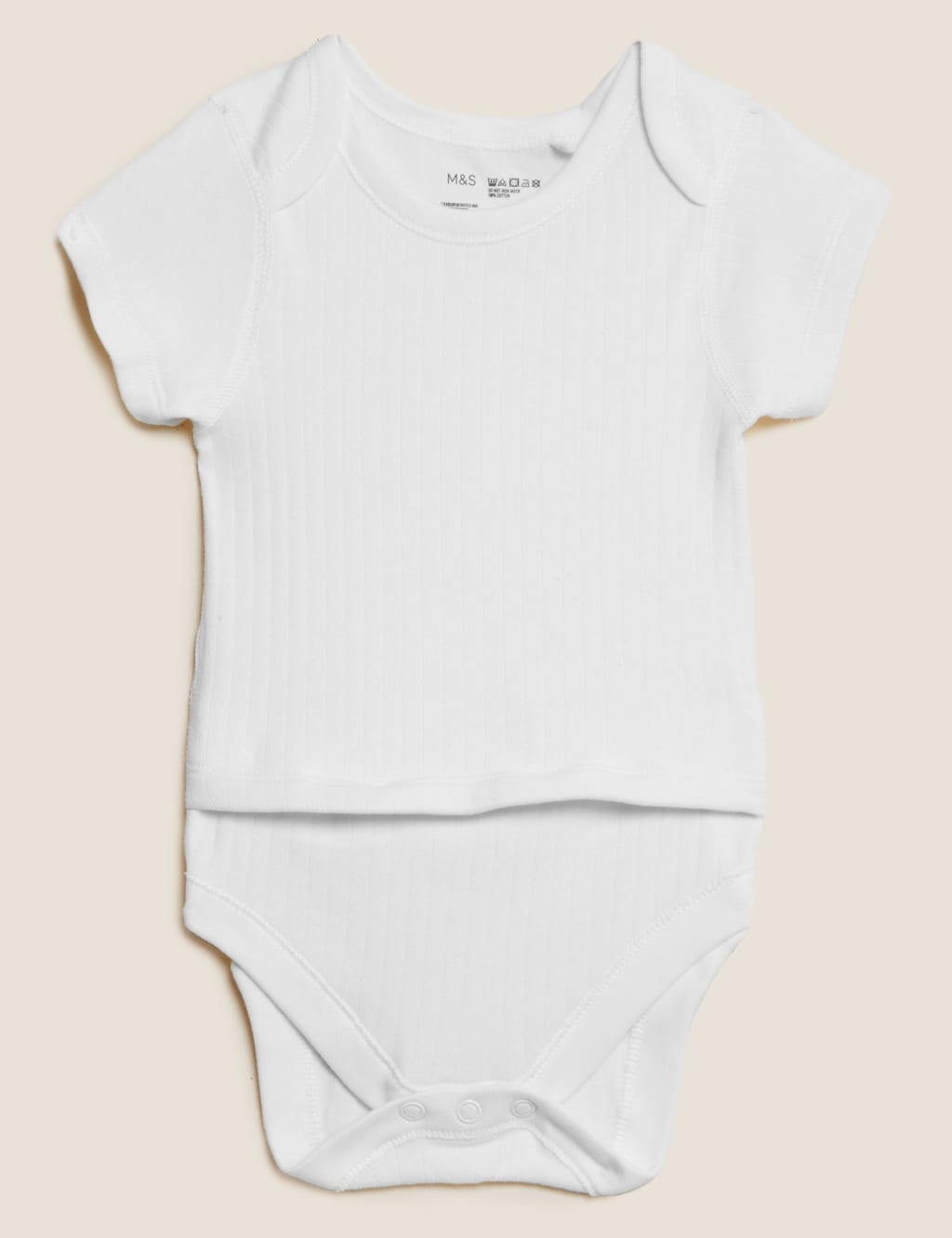 Adaptive Pure Cotton Bodysuit (7lbs-16 Yrs) image 2