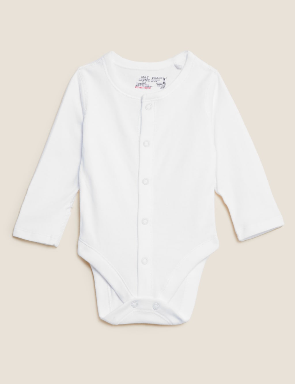 Adaptive Cotton Bodysuit (7lbs-16 Yrs) image 2