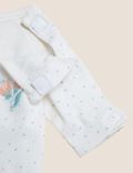 Aanpasbaar jasje van jersey voor vroeggeboren baby's (1,36 kg-1,81 kg)