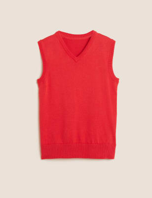 School Unisex Pure Cotton StayNew™ Tank Top (3-16 Yrs) - VN