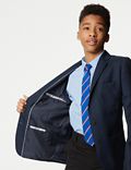 Schoolblazer met normale pasvorm voor jongens (3-16 jaar)