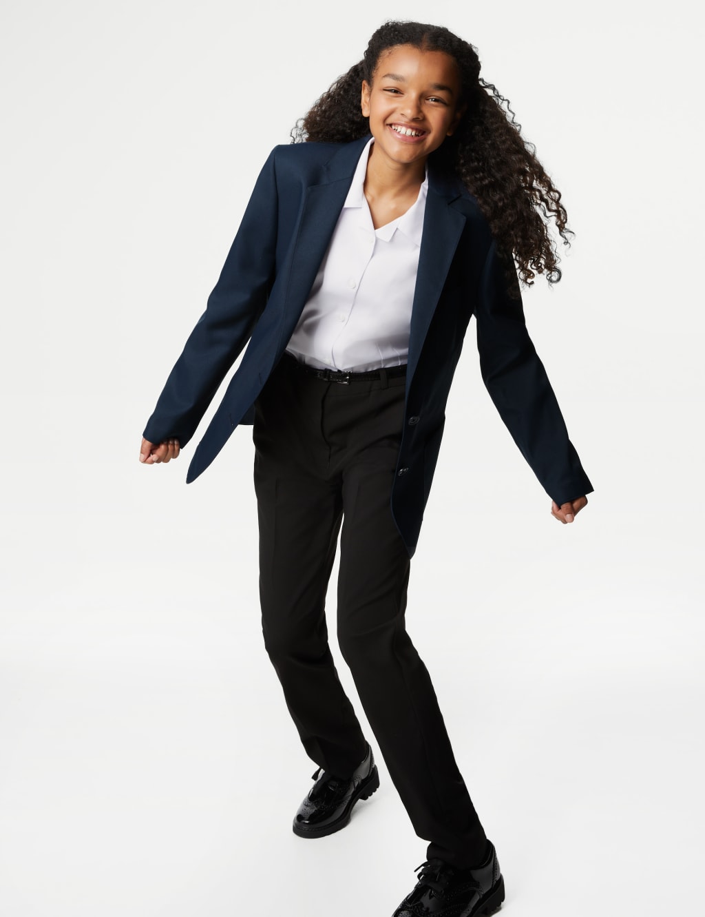 School Girls' Regular Fit Blazer (3-16 Yrs)