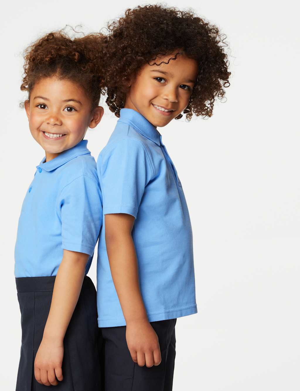 Unisex Pure Cotton Polo Shirt (2-16 Yrs) image 3