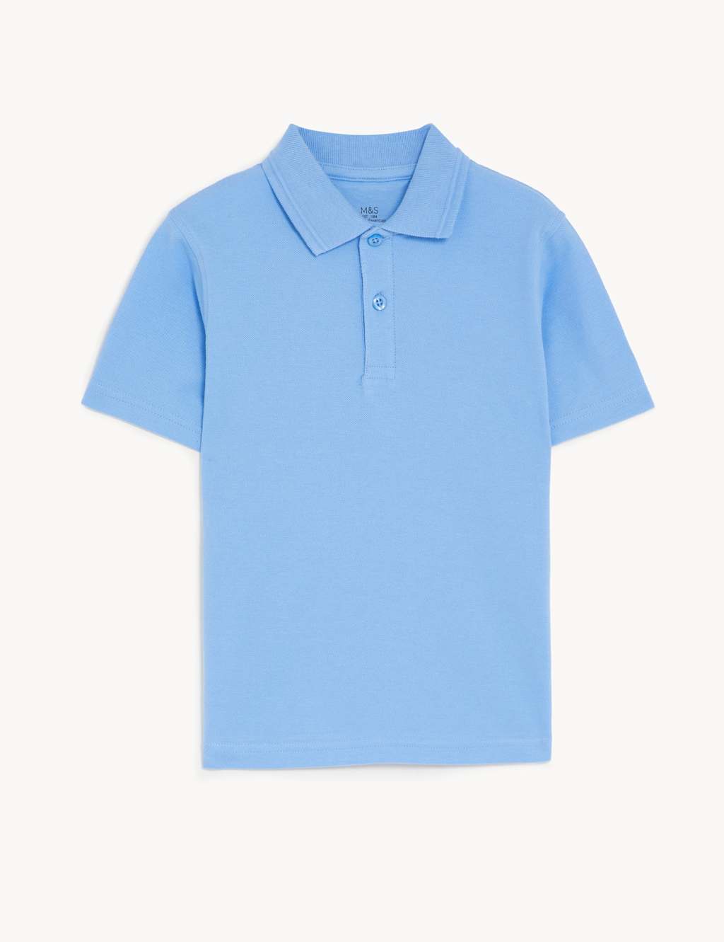 Unisex Pure Cotton Polo Shirt (2-16 Yrs) image 2