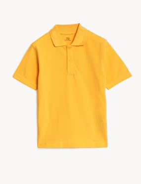 Girls on sale gold polo