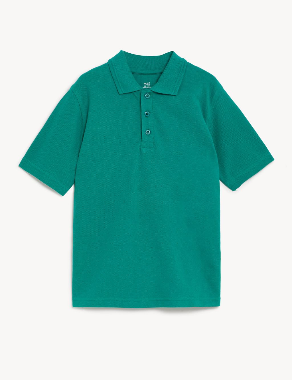 Unisex Pure Cotton Polo Shirt (2-16 Yrs) image 2