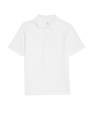 

M&S Collection Polo 100% algodón unisex (2-16 años) - White, White