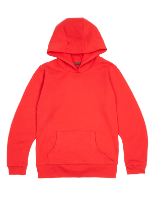 

Unisex,Boys,Girls M&S Collection Unisex Hooded Sweatshirt (2-16 Yrs) - Red, Red