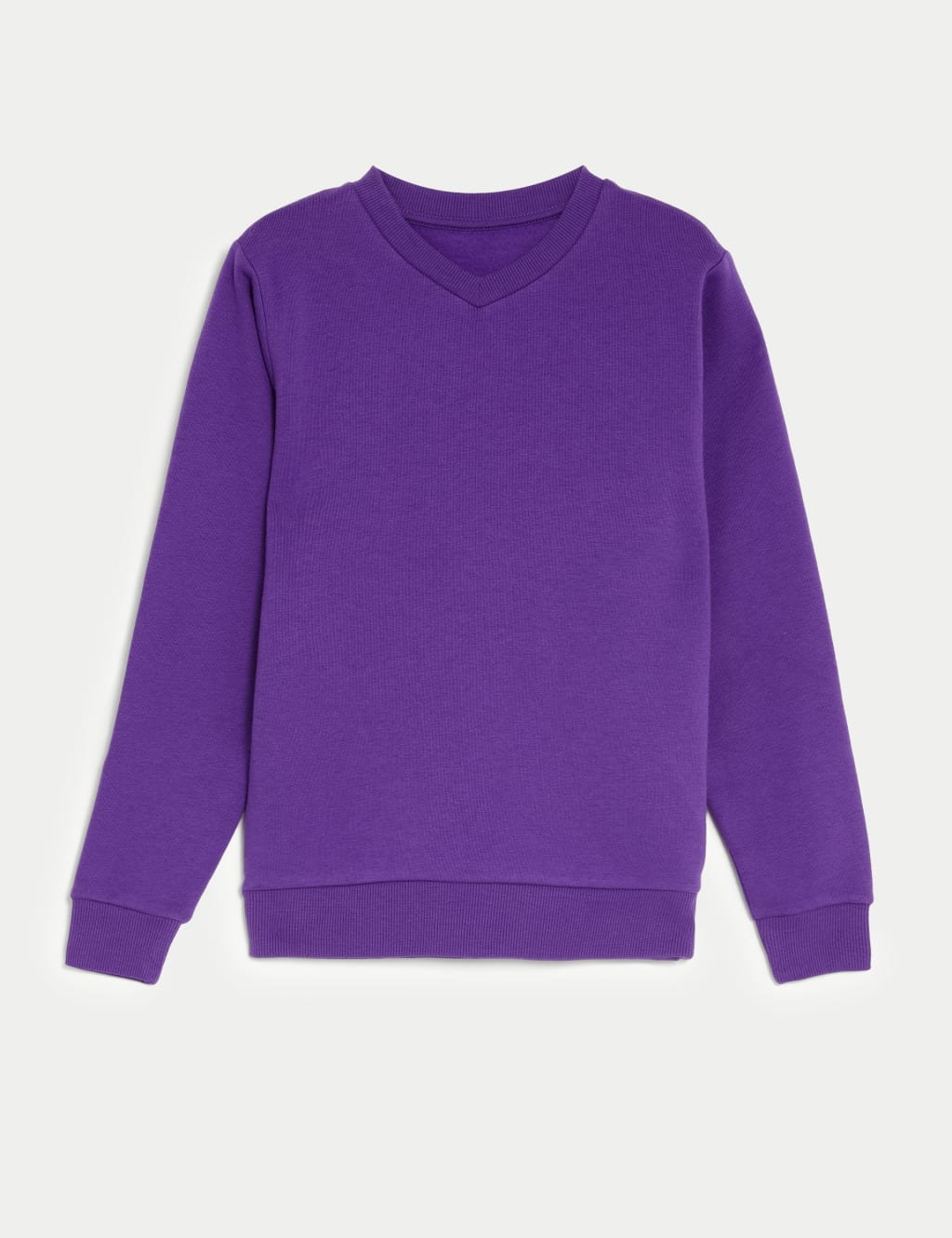Unisex Cotton V-Neck Sweatshirt (2-16 Yrs) image 2