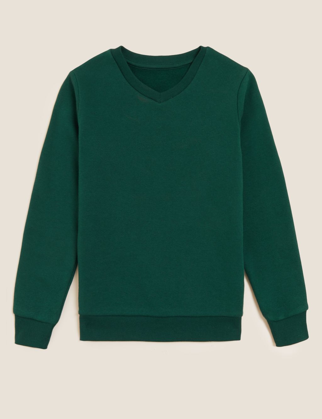 Unisex Cotton V-Neck Sweatshirt (2-16 Yrs)
