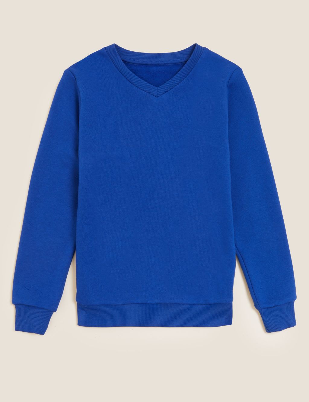 Unisex Cotton V-Neck Sweatshirt (2-16 Yrs) image 1