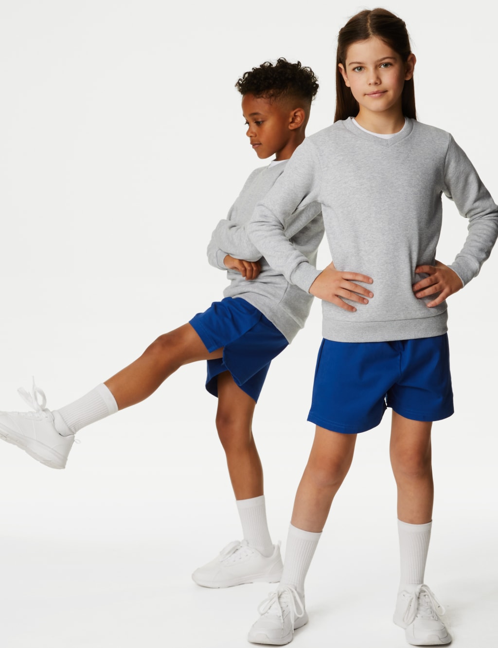 Unisex Cotton V-Neck Sweatshirt (2-16 Yrs) image 3