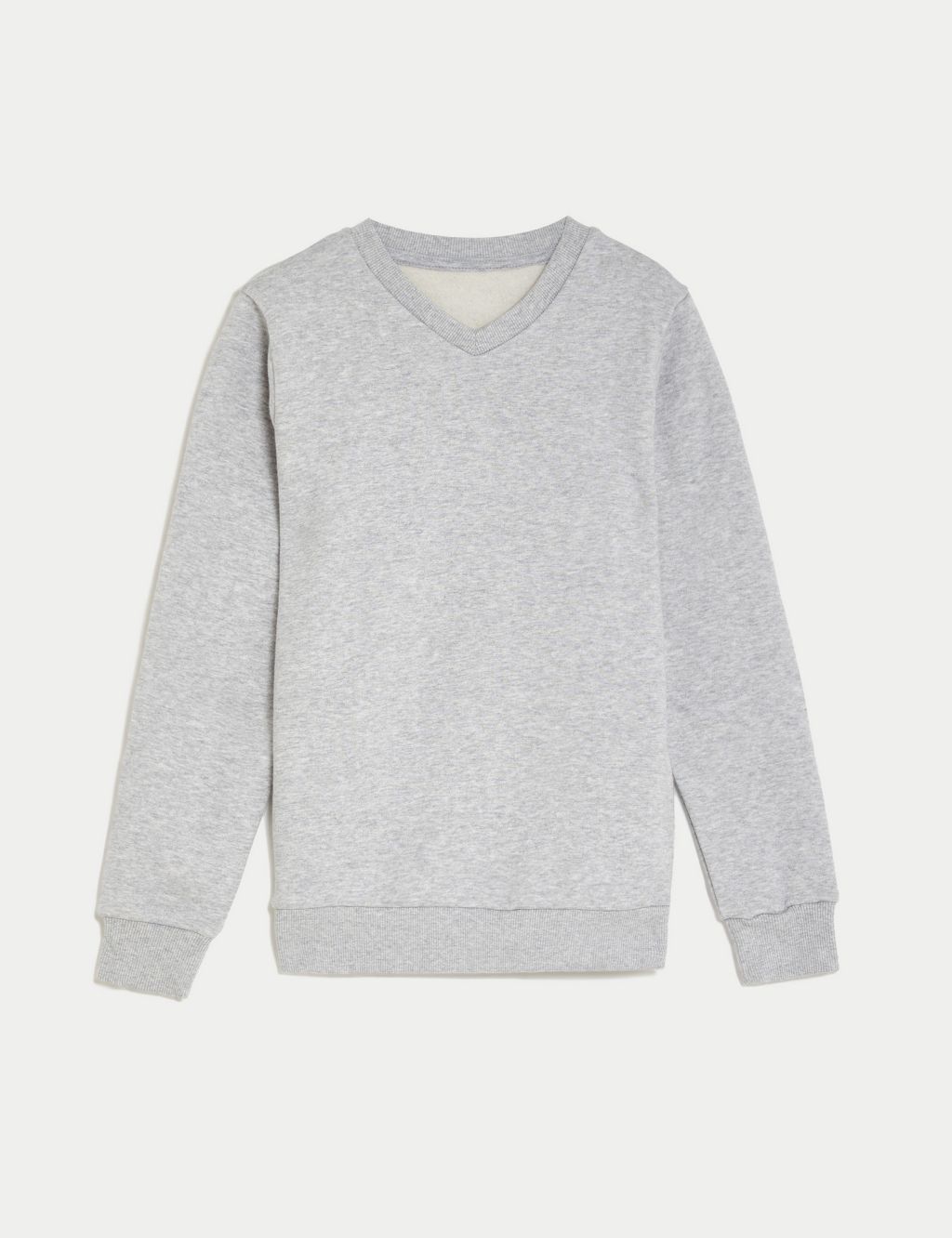 Unisex Cotton V-Neck Sweatshirt (2-16 Yrs) image 2