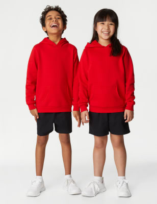 

Unisex,Boys,Girls M&S Collection Unisex Cotton Hooded Sweatshirt (2-18 Yrs) - Red, Red