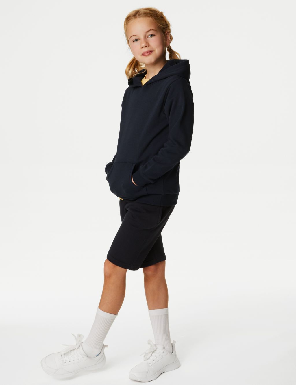Unisex Cotton Hooded Sweatshirt (2-18 Yrs) image 3