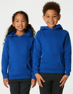 

Unisex,Boys,Girls M&S Collection Unisex Cotton Hooded Sweatshirt (2-18 Yrs) - Royal Blue, Royal Blue