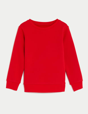 Unisex Cotton Crew Neck Sweatshirt (2-16 Yrs)