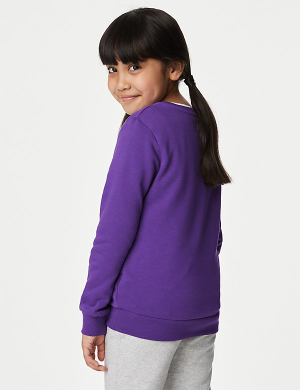 School Unisex Cotton Regular Fit Sweatshirt (2-16 Yrs) - AE