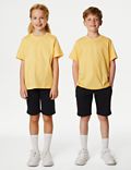 Unisex-T-Shirts aus reiner Baumwolle (2–16 Jahre)