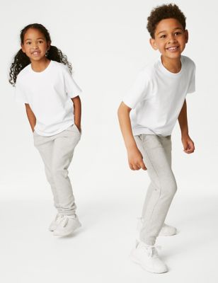 

Unisex,Boys,Girls M&S Collection Unisex Pure Cotton T-Shirt (2-16 Yrs) - White, White