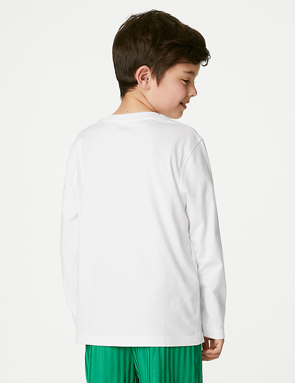Unisex školní tričko s&nbsp;technologií StayNew™, z&nbsp;čisté bavlny (2–16&nbsp;let) - CZ