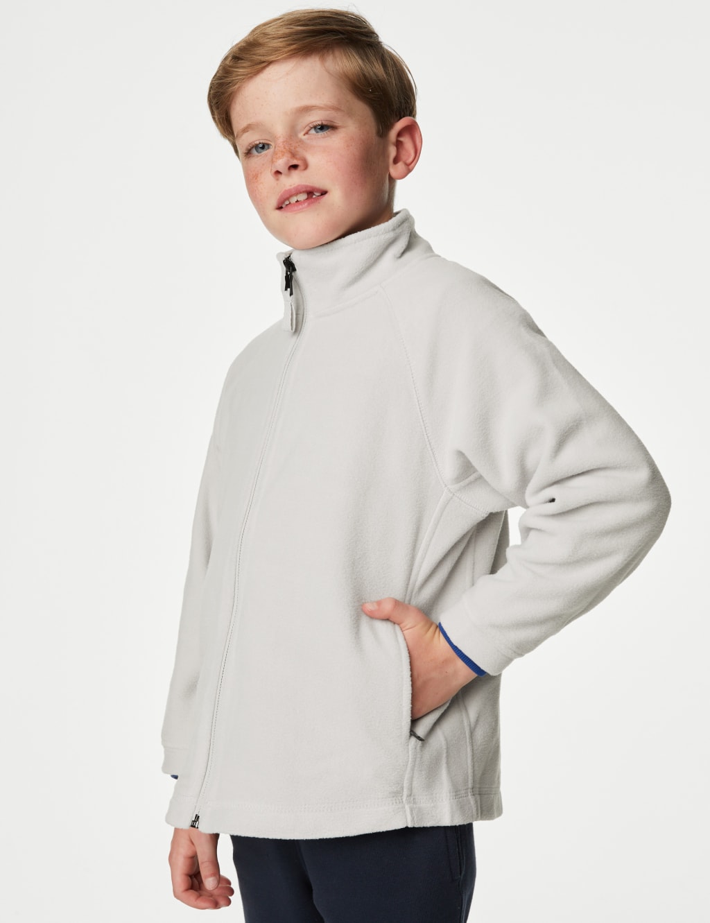 Unisex Zip Fleece (2-16 Yrs) image 3