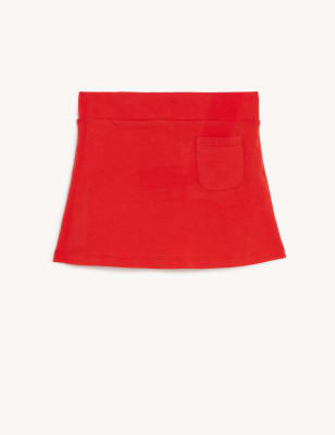 Girls' Cotton with Stretch Sports Skorts (2-16 Yrs)