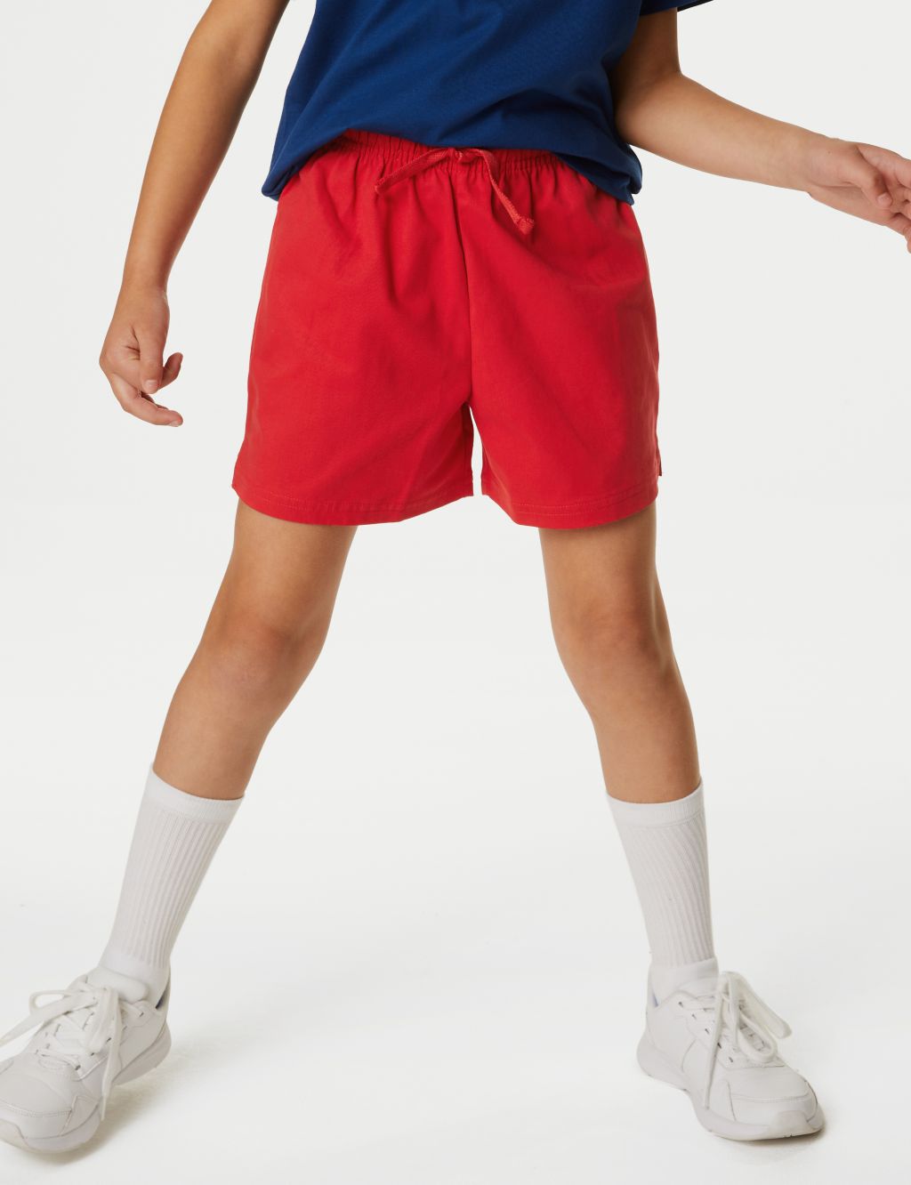 Unisex Pure Cotton Sports Shorts (2-16 Yrs) image 4