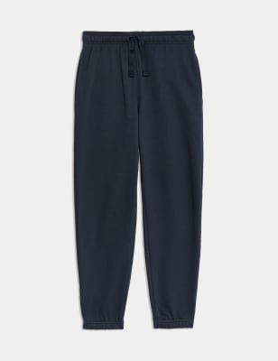 

M&S Collection Unisex-Jogginghose mit hohem Baumwollanteil in normaler Passform (2-18 Jahre) - Dark Navy, Dark Navy