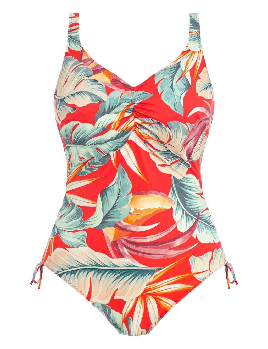 Bamboo Grove Wired V-Neck Swimsuit image 2
