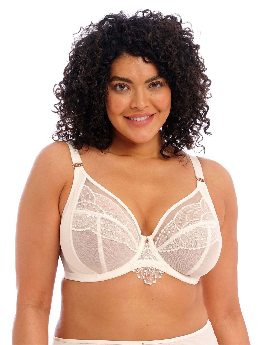 UK Ladies Underwired Full Cup Bra Large Bust Lace Bralette Plus Size 38 -  56 C-G