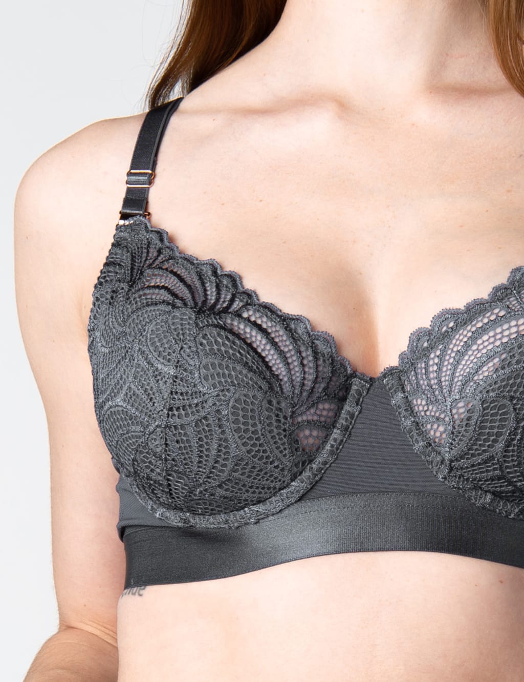 Warrior Lace Wired Balcony Nursing Bra image 5