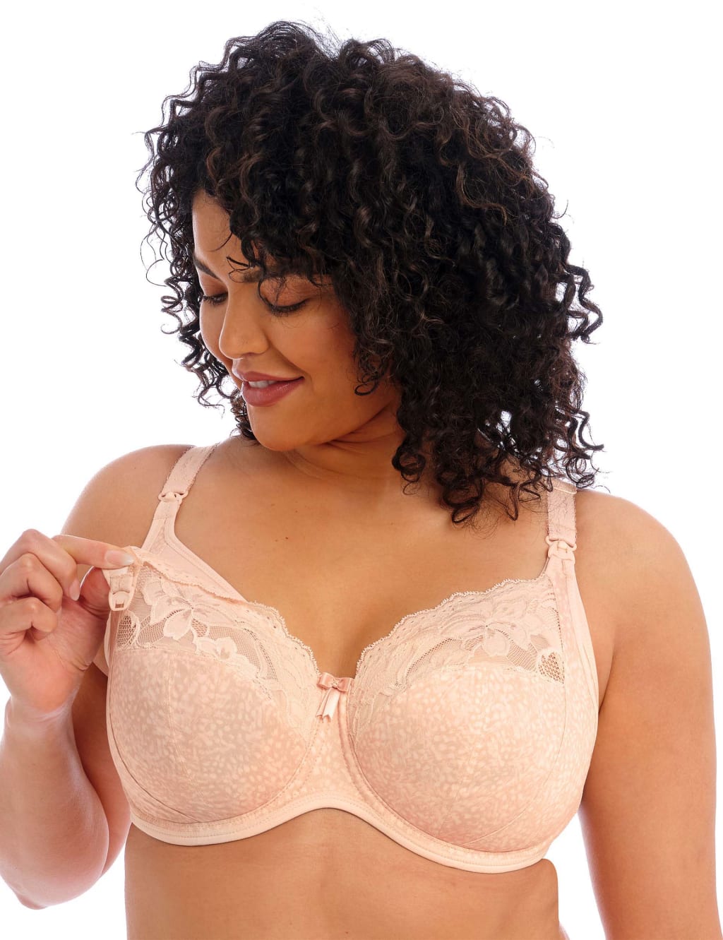 Molly Lace Wired Nursing Bra E-K image 2