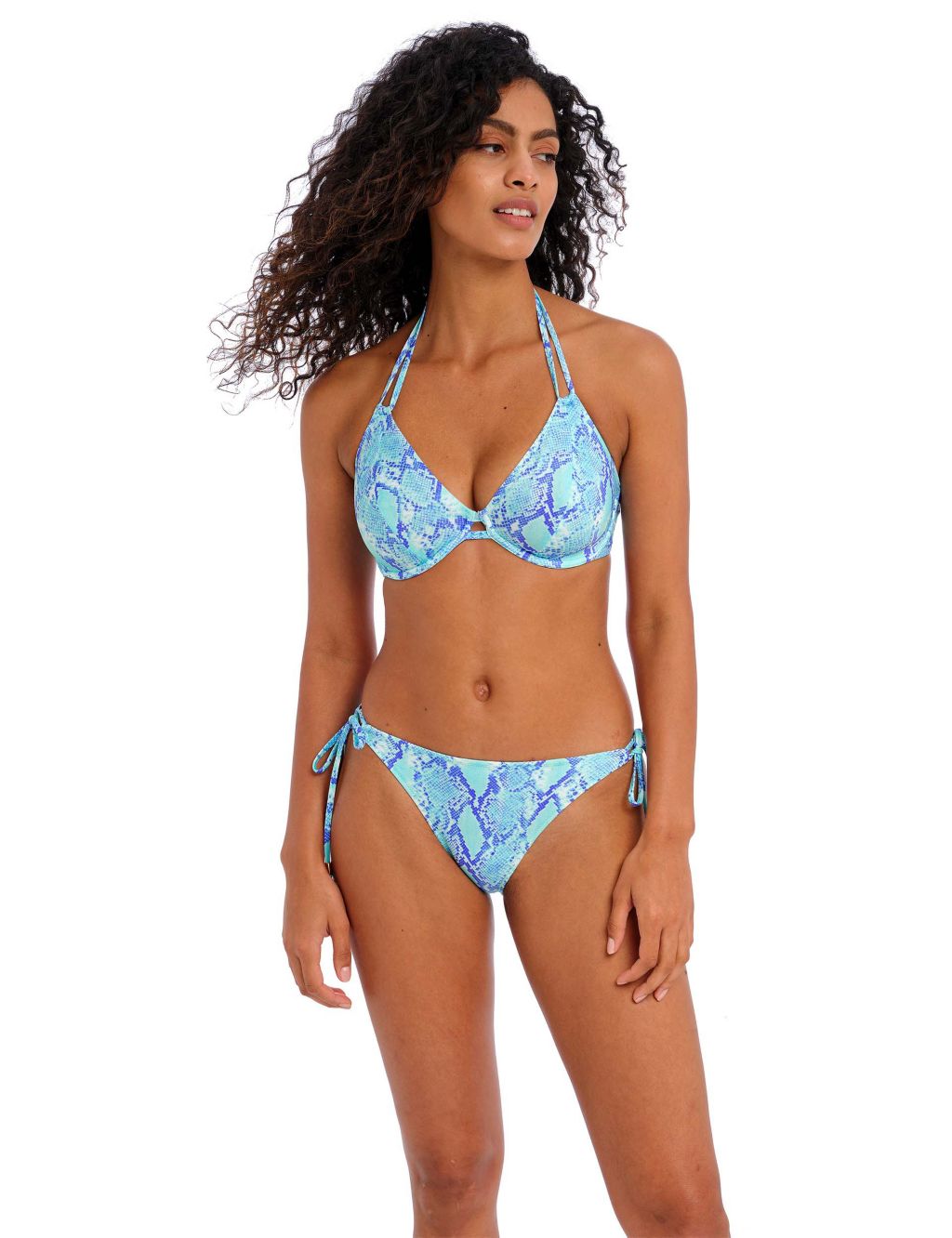 Komodo Bay Wired Halterneck Bikini Top D-G image 1