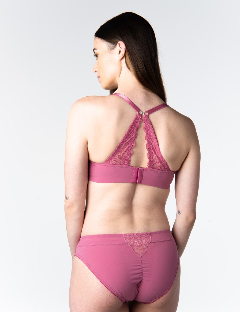 Temptation Lace Flexi Wired Nursing Bra D-J image 3