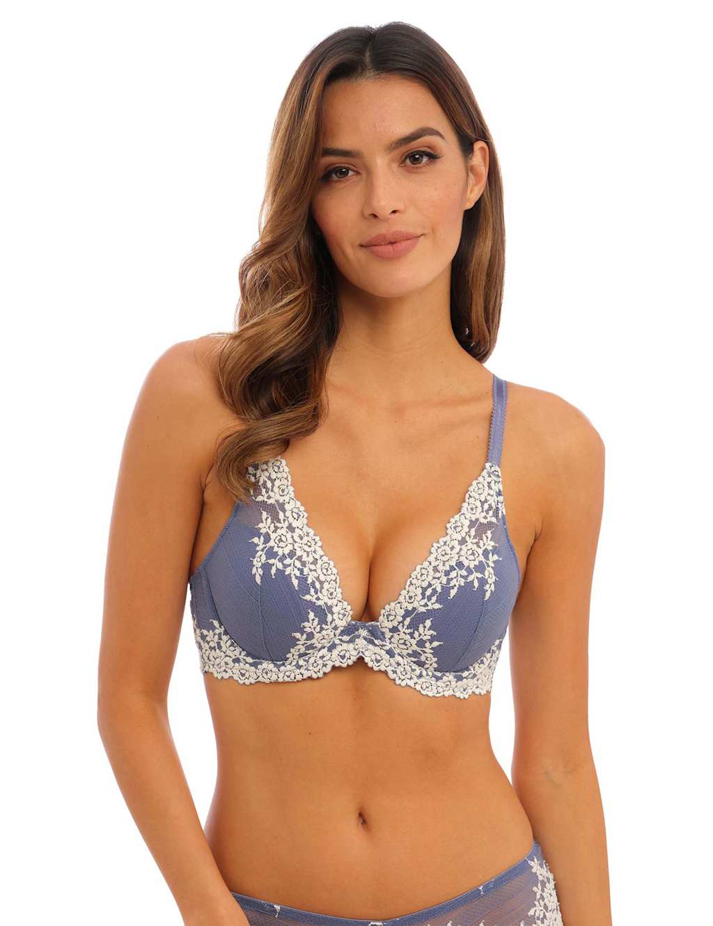 Embrace Floral Lace Wired Plunge Bra image 1