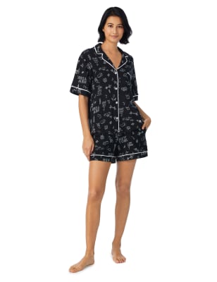 Cotton Rich New York Print Shortie Set