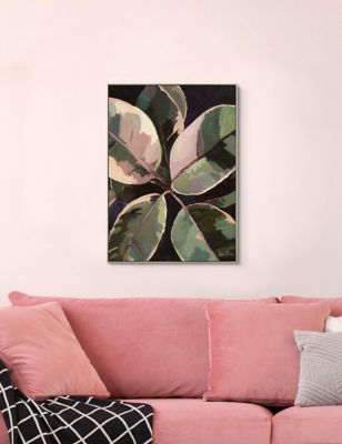 Gallery Home Ficus Square Framed Art - Gold, Gold