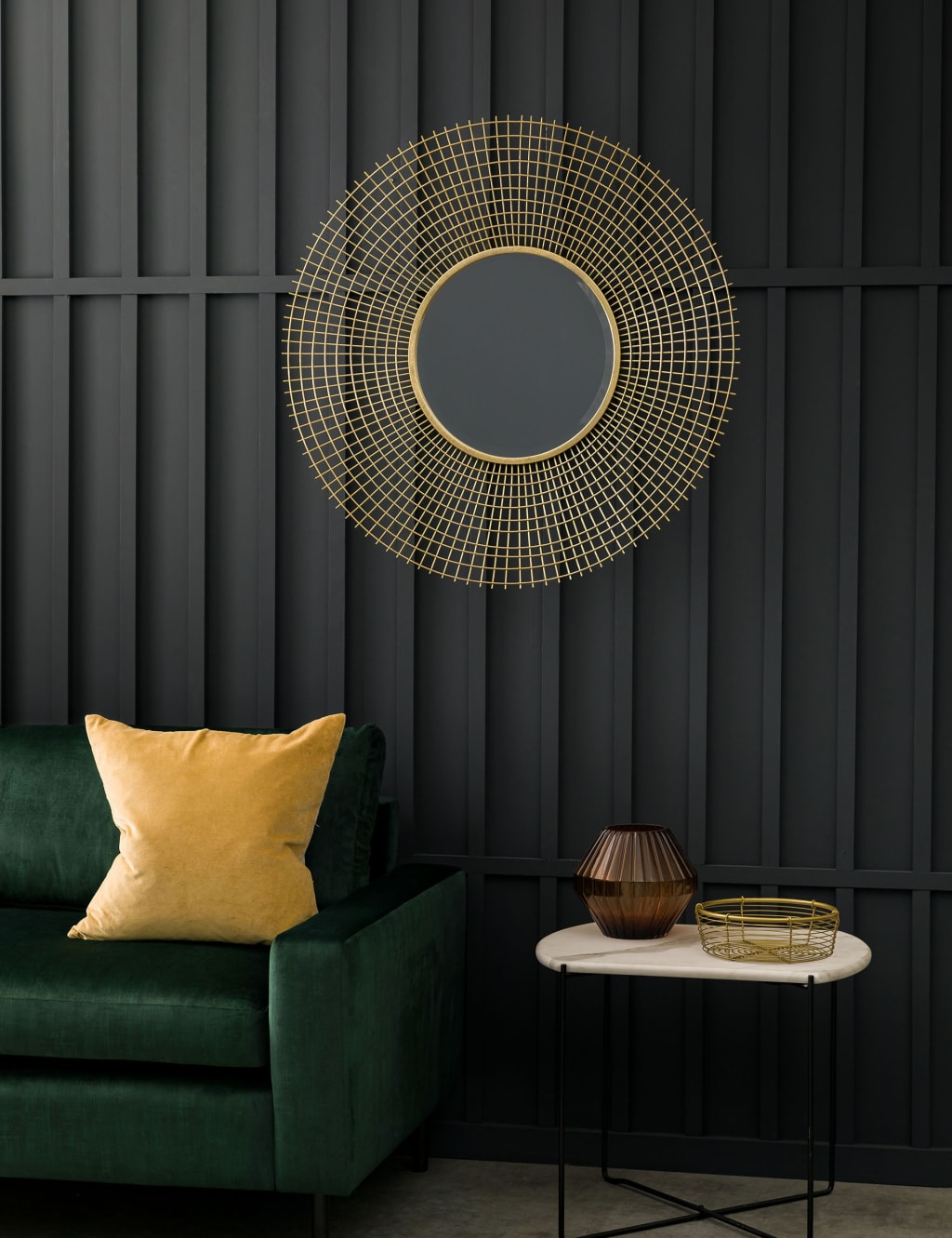 Gold Mirrors M&S