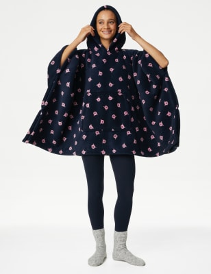 

Percy Pig™ Fleece Hooded Blanket - Navy Mix, Navy Mix